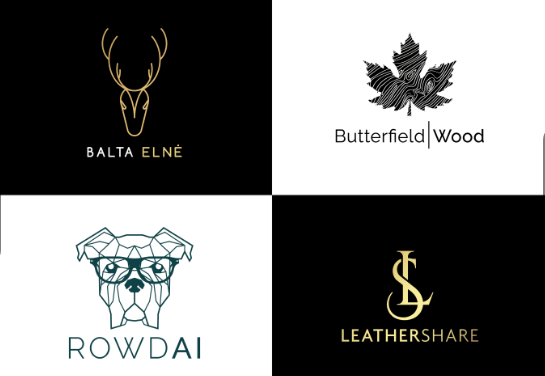 High end Logos
